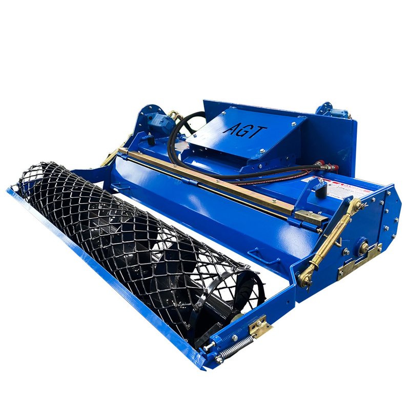 Agricultural PTO Driven Skid Steer Loader Attachments Rotary Stone Burier Tiller